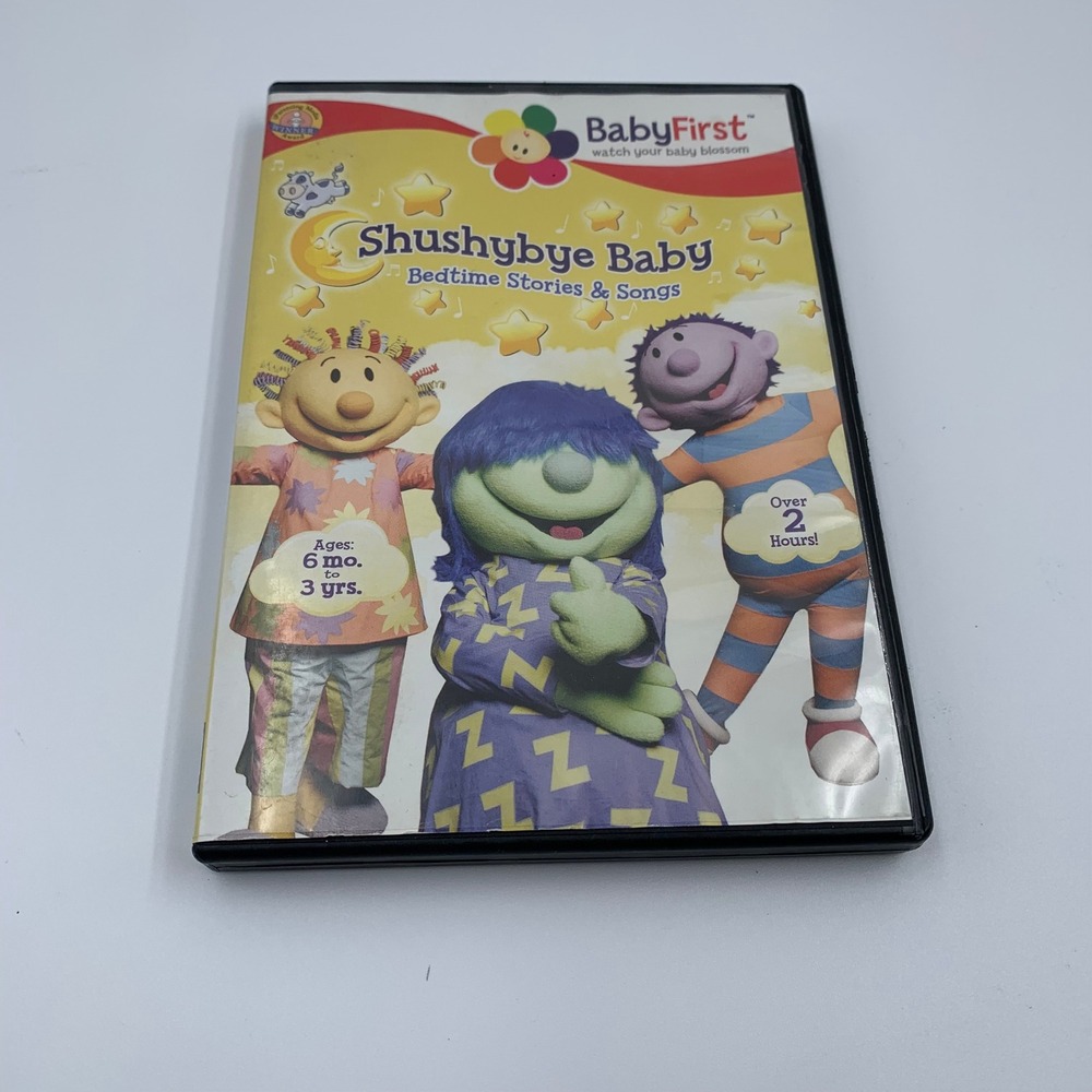 BabyFirst Shushybye Baby DVD Bedtime Stories Songs Kids 2 Hours 2013 Mill Creek